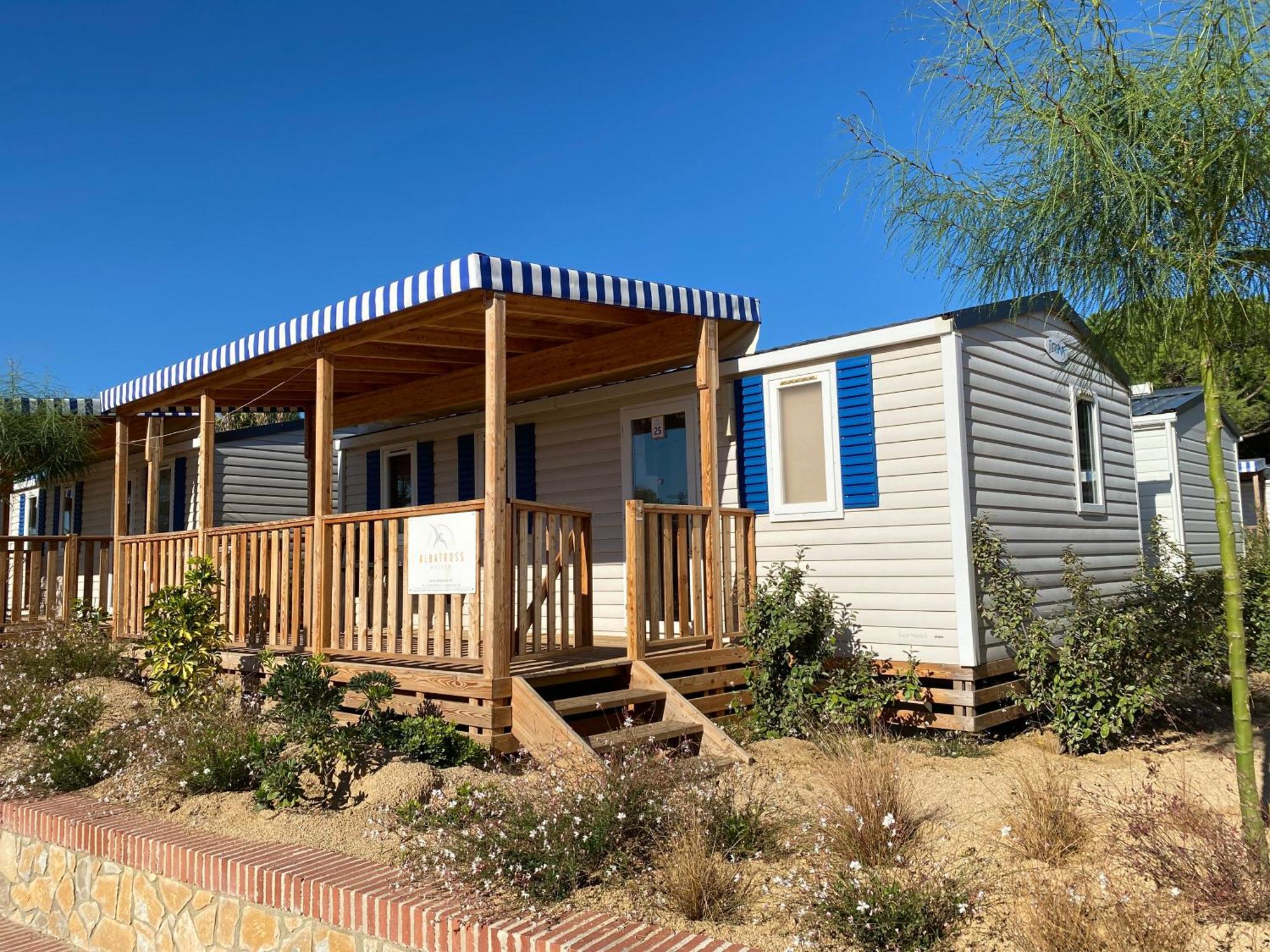 Albatross Mobile Homes On Camping El Pla De Mar Мальграт-де-Мар Экстерьер фото